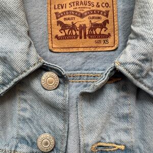 Levi's Light Blue Denim Jacket with Button Details